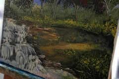 Wasserfall Herbst